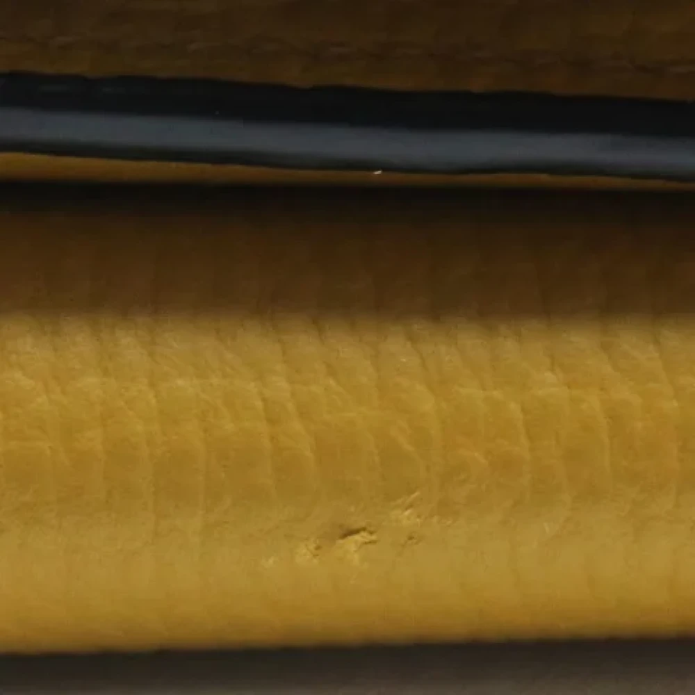 Loewe Pre-owned Suede wallets Yellow Dames
