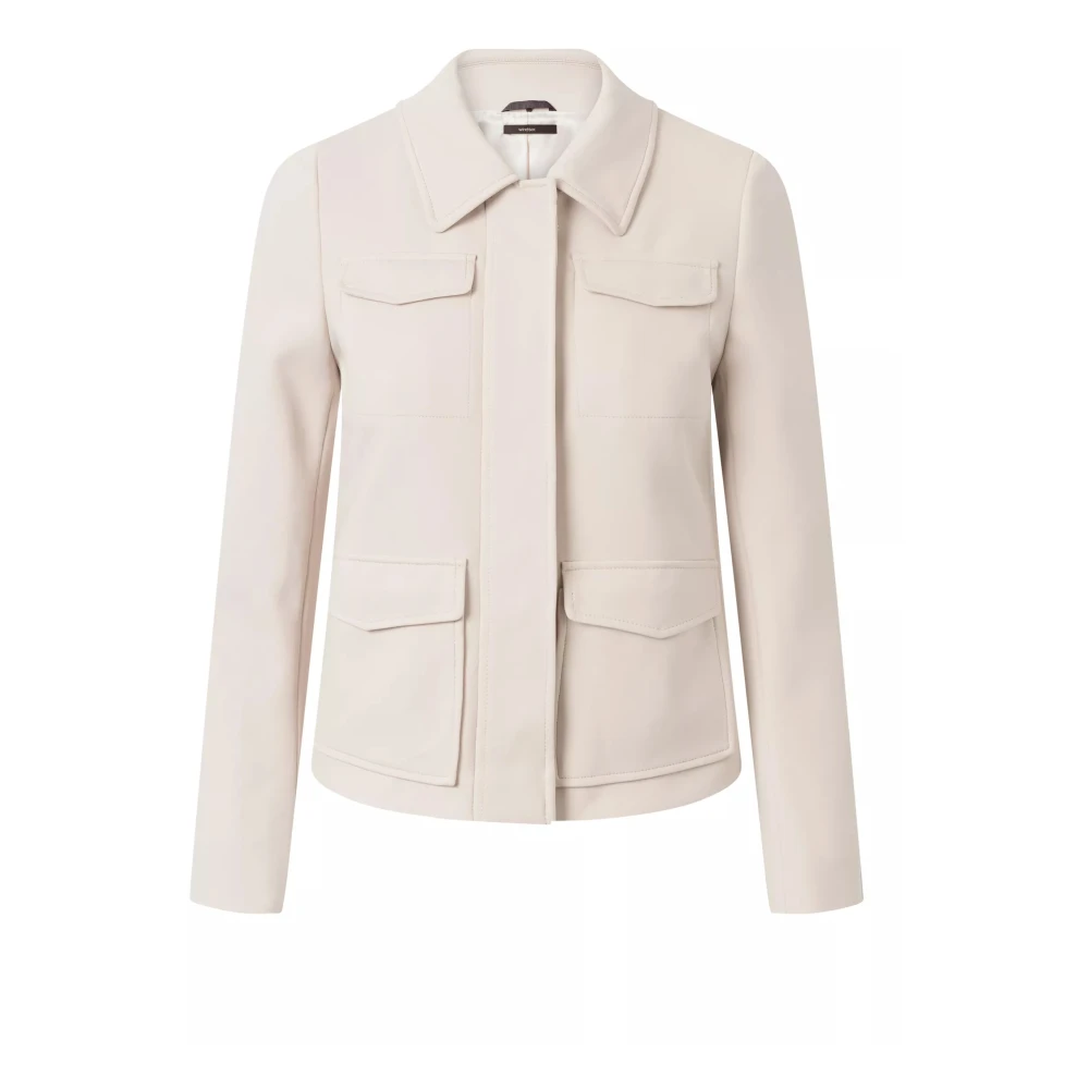 Windsor Stijlvol Licht Jack voor Vrouwen Beige Dames