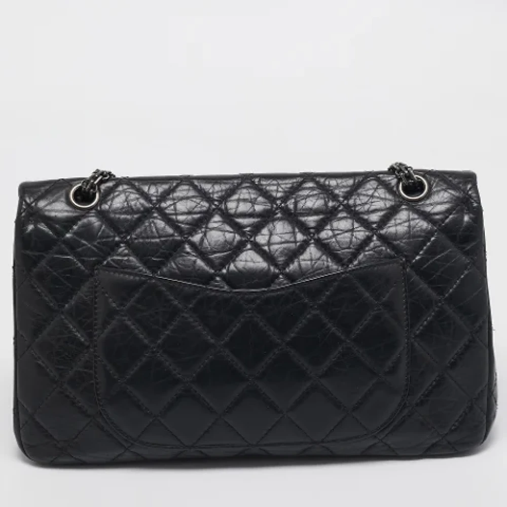 Chanel Vintage Pre-owned Leather chanel-bags Black Dames