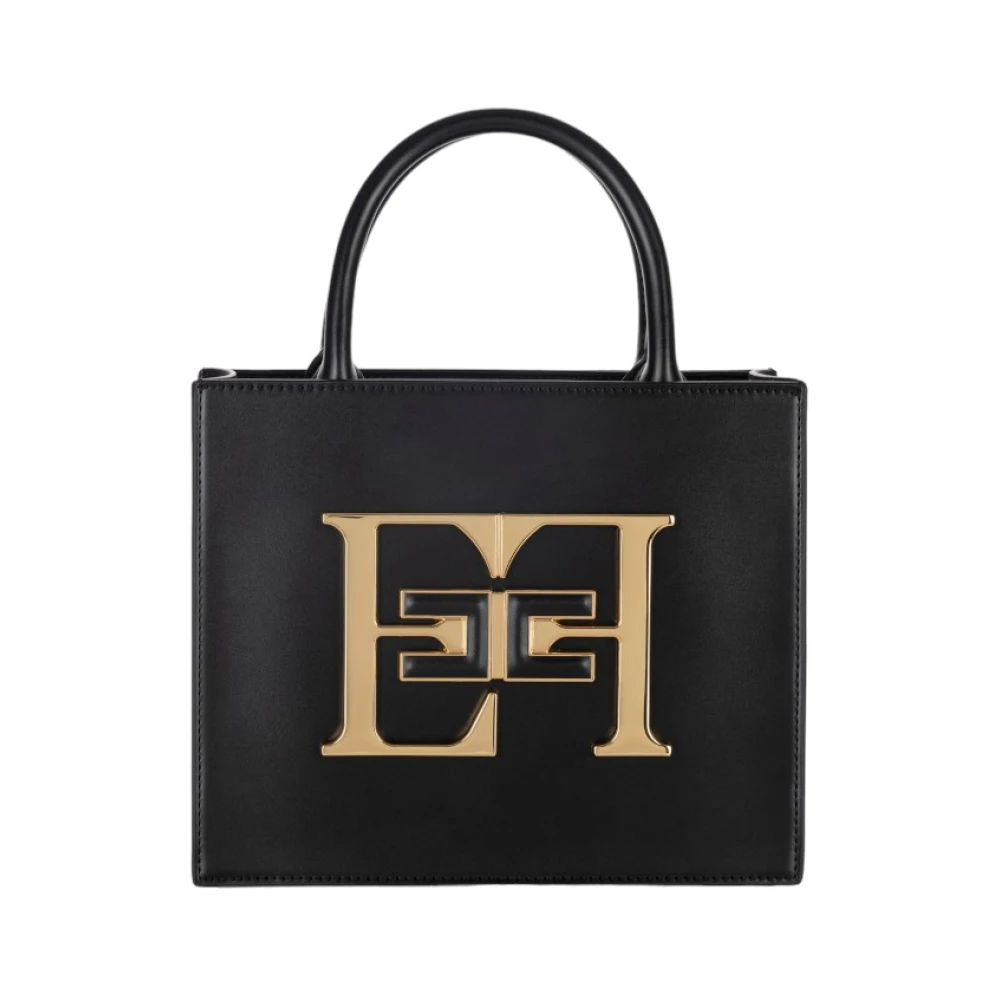 Elisabetta Franchi Stijlvolle Handtassen Collectie Black Dames