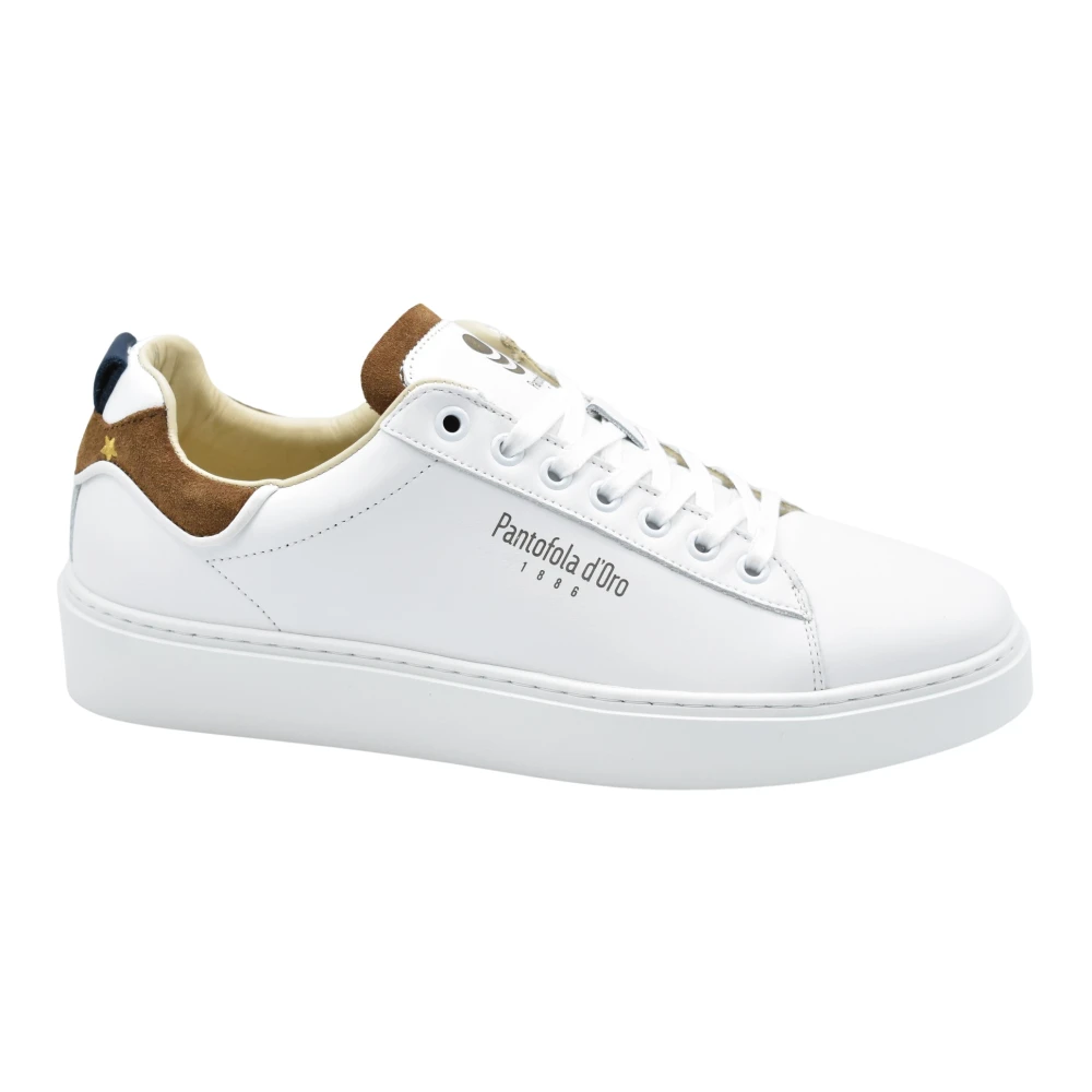 Pantofola d'Oro Vita Snörskor Elegant Stil White, Herr