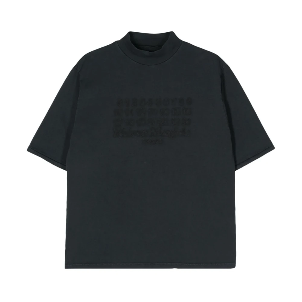 Maison Margiela Klassiek Katoenen T-shirt Black Heren