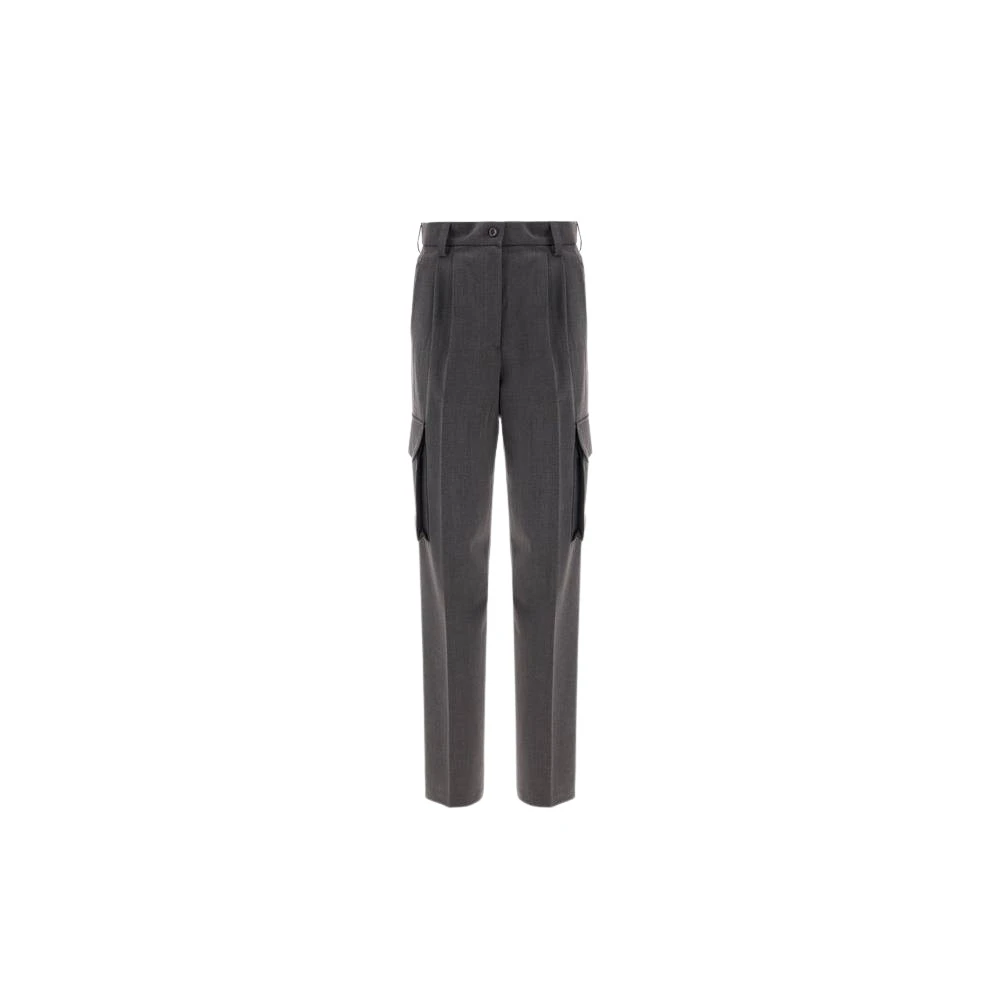 Herno Broek met riemdetail Gray Dames