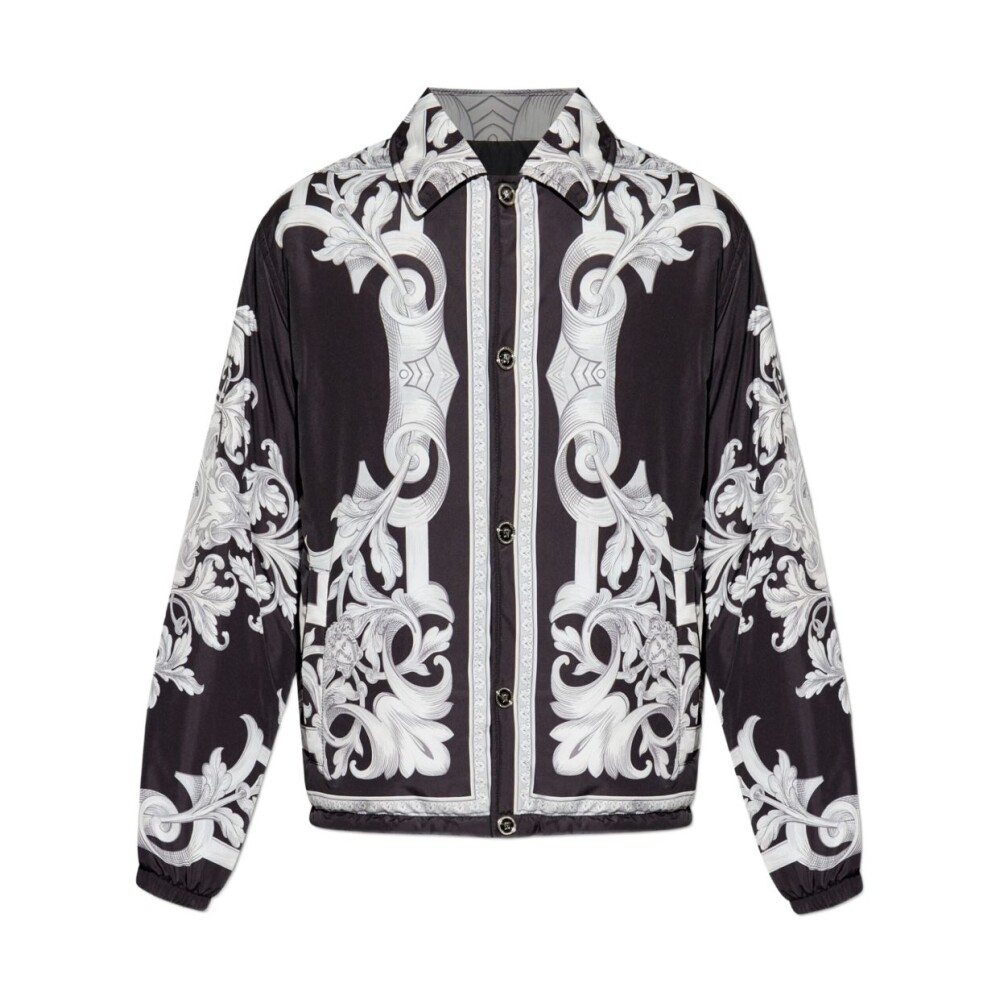 VERSACE ニット トライバル柄 メデューサ ビックシルエット