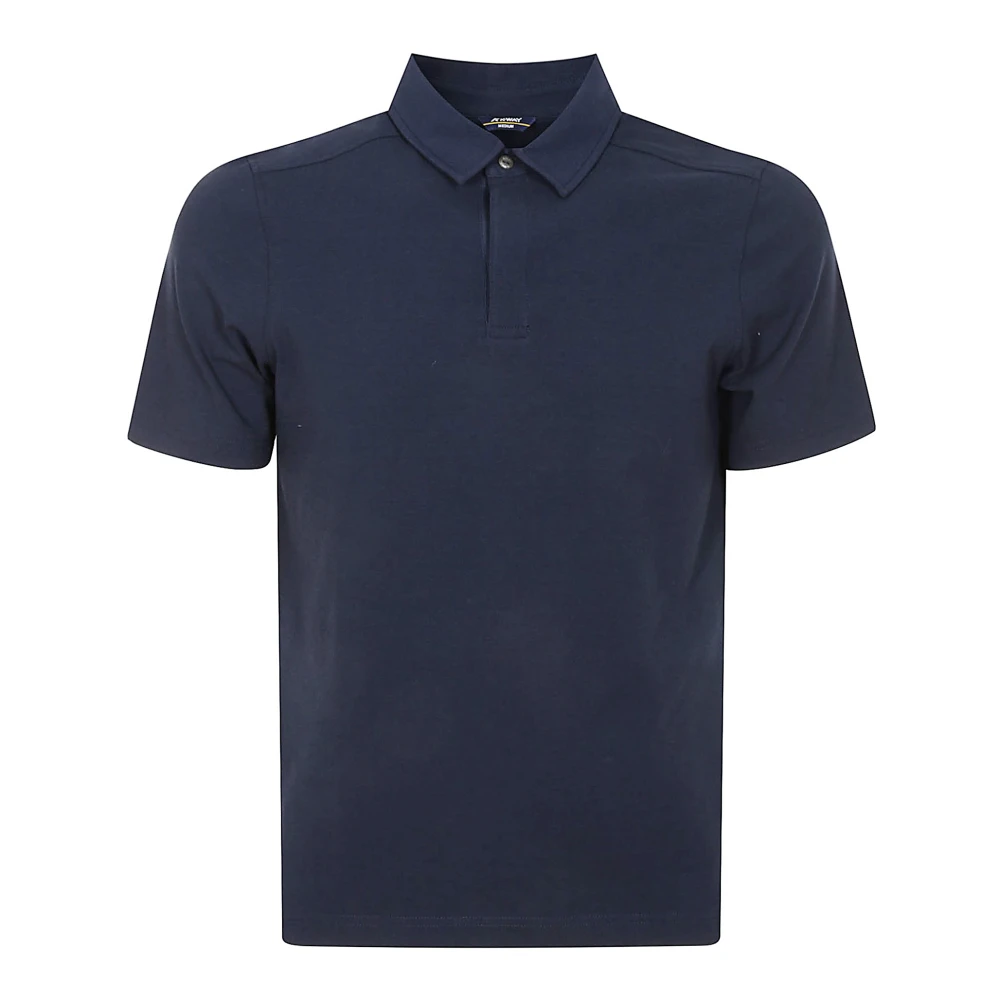 K-Way Uomo Blu Top, M, New,