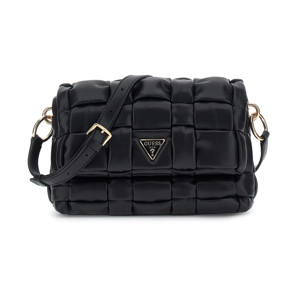 Guess Women's Black Marion Crossbody Bag - Cross Body Bags - One Size - Bags