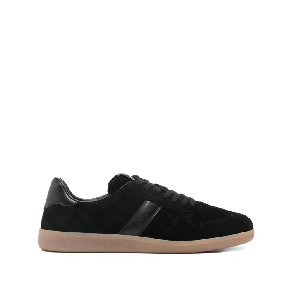Tom Ford Lage Top Suède Sneakers Heren Schoenen Zwart