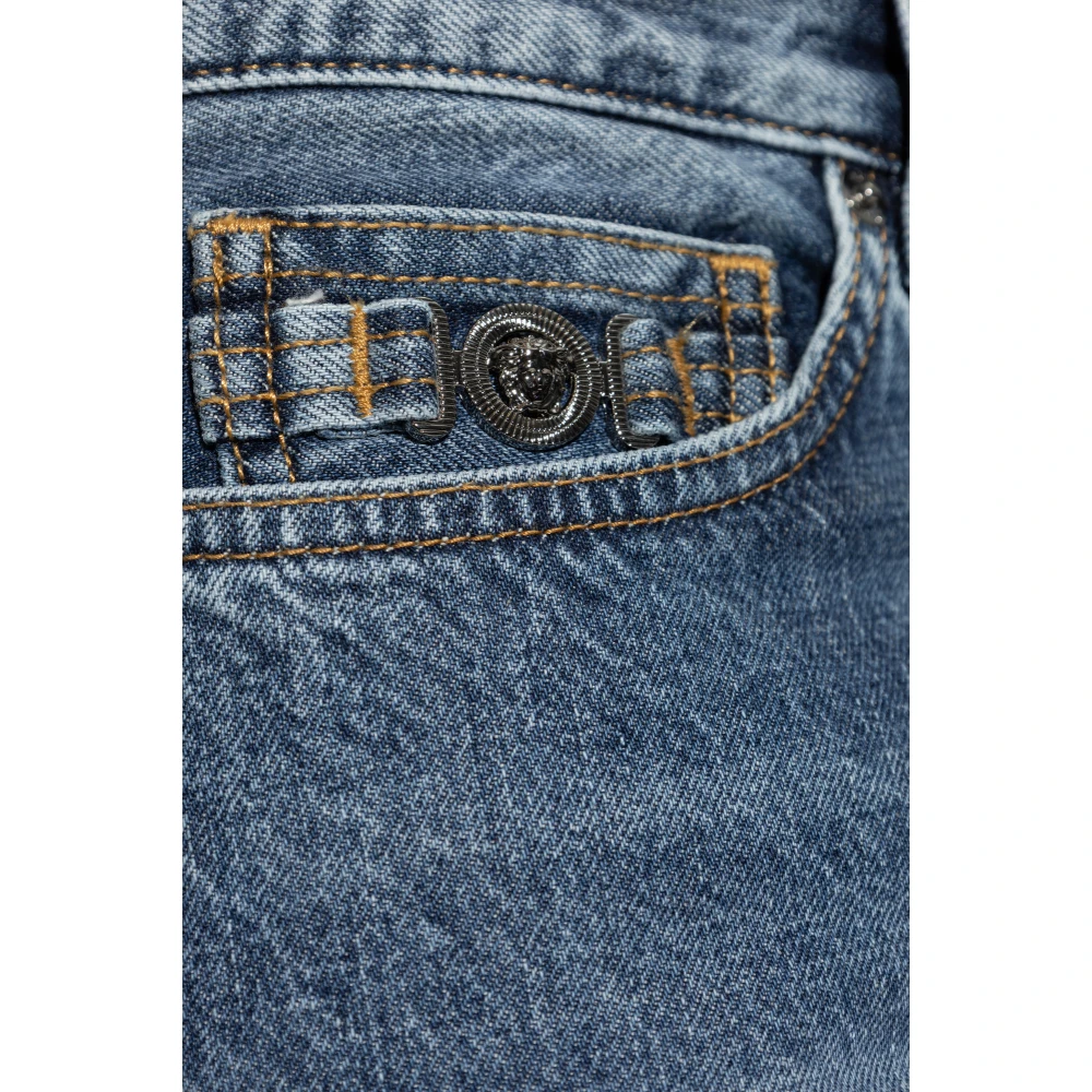 Versace Gestreepte jeans Blue Heren