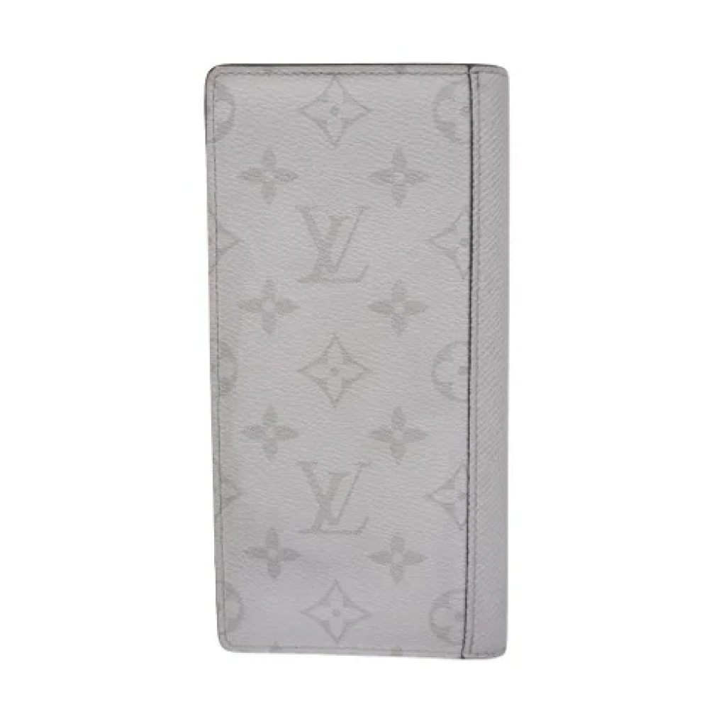 Louis Vuitton Vintage Pre-owned Canvas wallets White Heren
