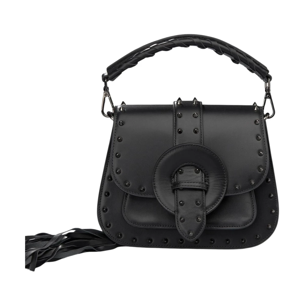 Alma en Pena Studded handtassen Black Dames
