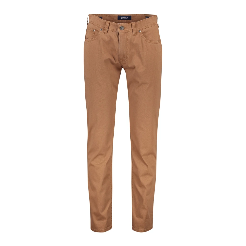 Gardeur Bruine Slim Fit Jeans Brown Heren