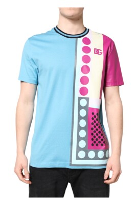 multifargad-logotyp-tryck-kortarmad-t-shirt