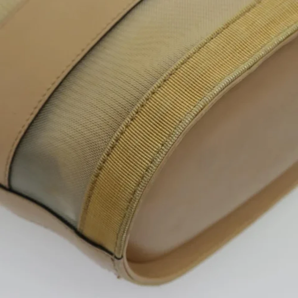 Salvatore Ferragamo Pre-owned Leather handbags Beige Dames