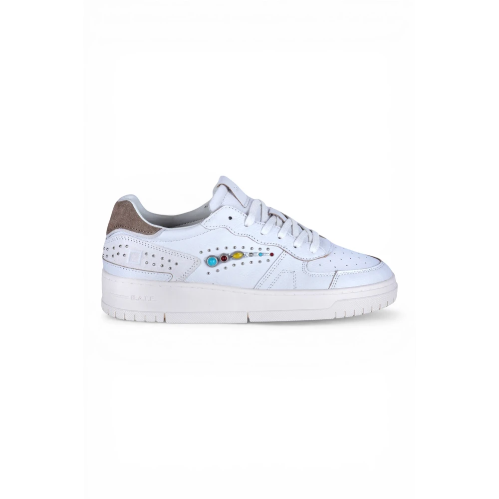 D.a.t.e. Torneo Pure Studs Dames Schoenen Wit