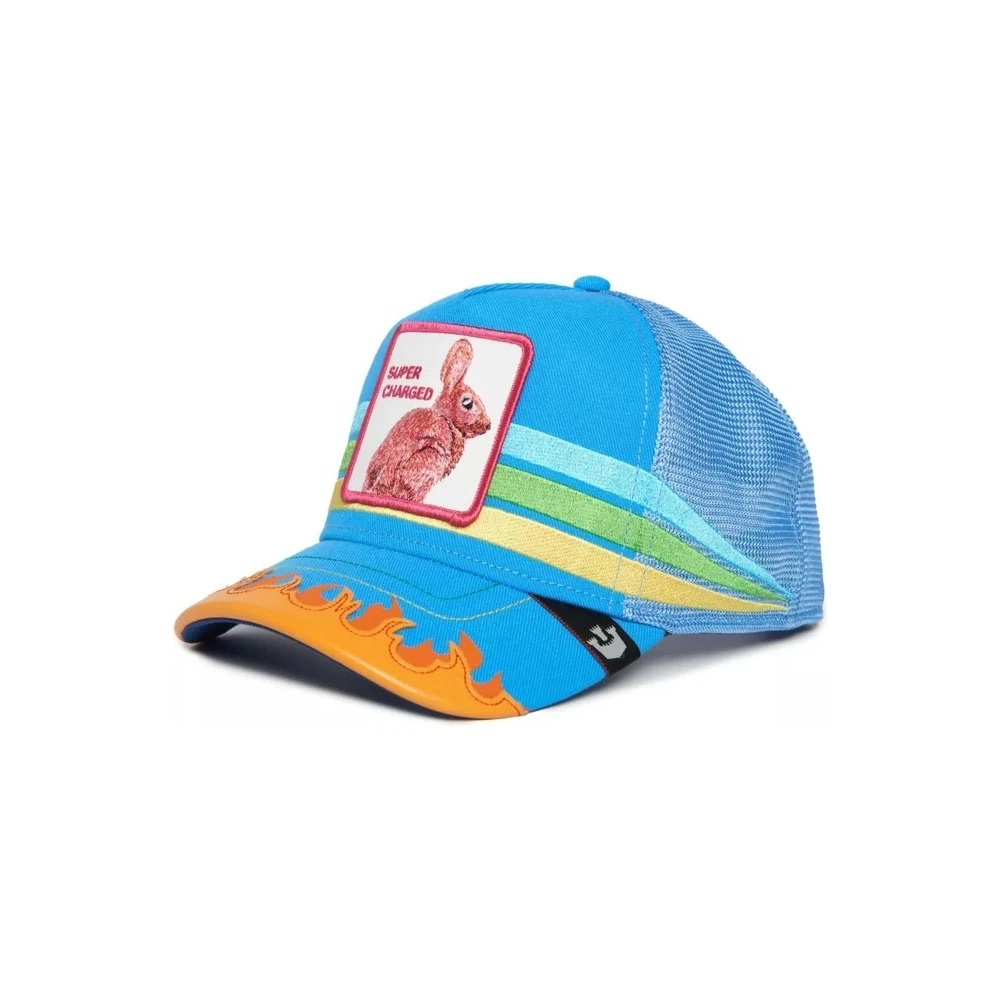 Goorin Bros Turquoise Haas Trucker Cap Multicolor Heren