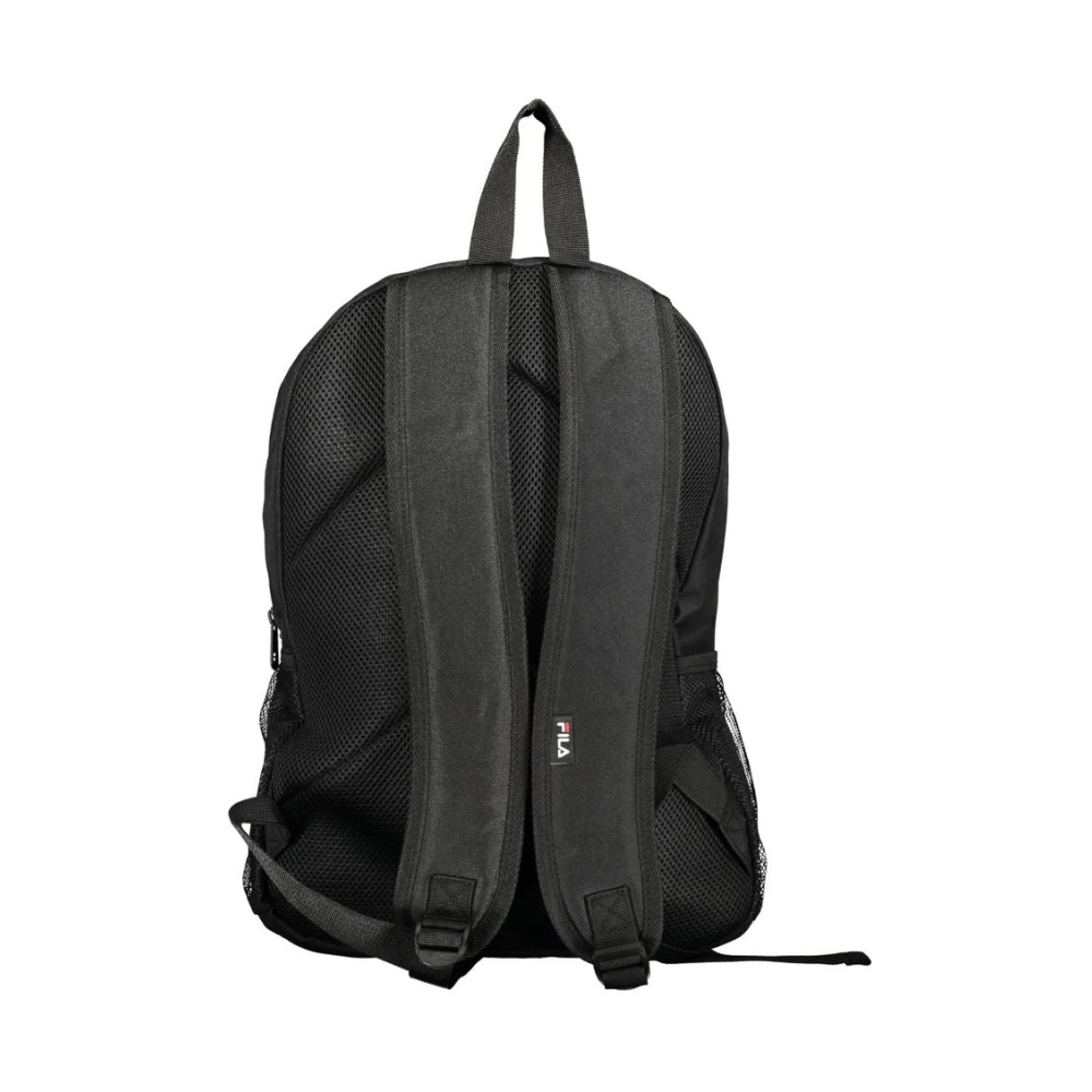 Fila Zwarte Polyester Rugzak met Verstelbare Banden Black Heren