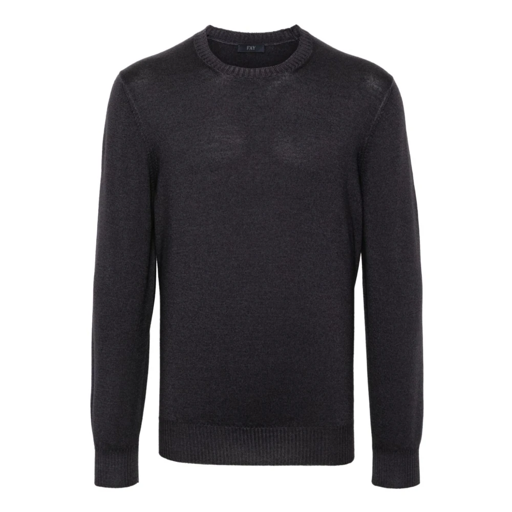 Knitwear > Round-neck Knitwear - - Fay - Modalova
