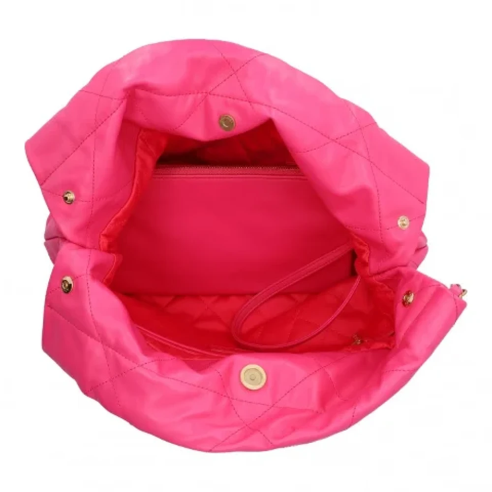 Chanel Vintage Pre-owned Leather chanel-bags Pink Dames