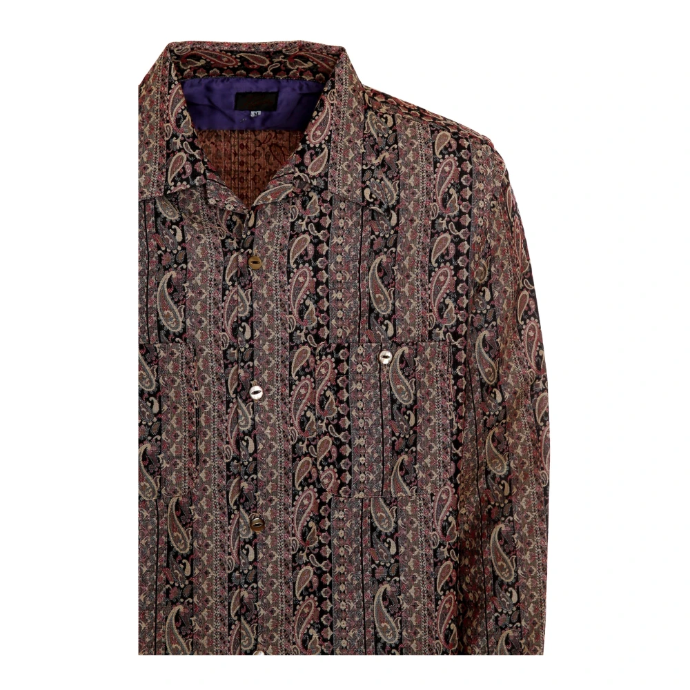 Needles Casual Shirts Brown Heren