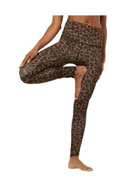 Yoga Leggings With Leopard Print
