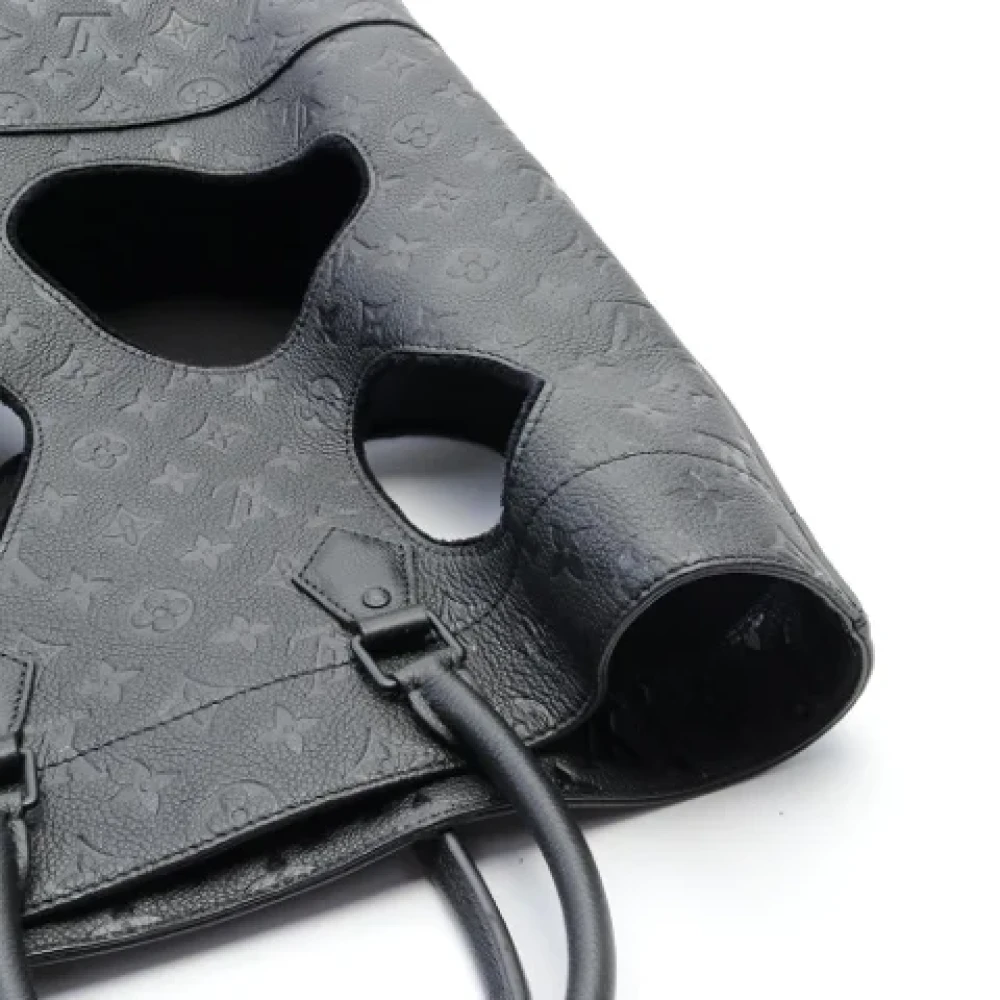 Louis Vuitton Vintage Pre-owned Fabric totes Black Dames