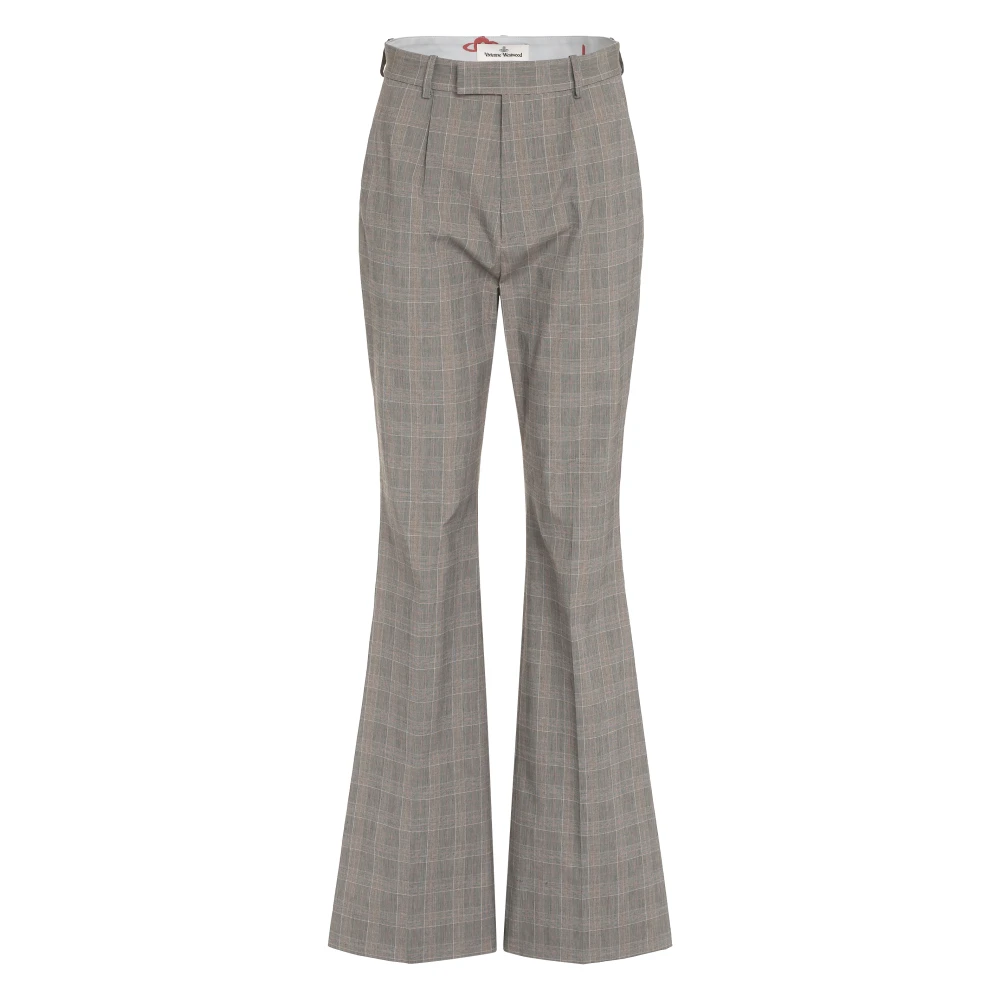 Vivienne Westwood Geruite broek met achterzak Gray Dames
