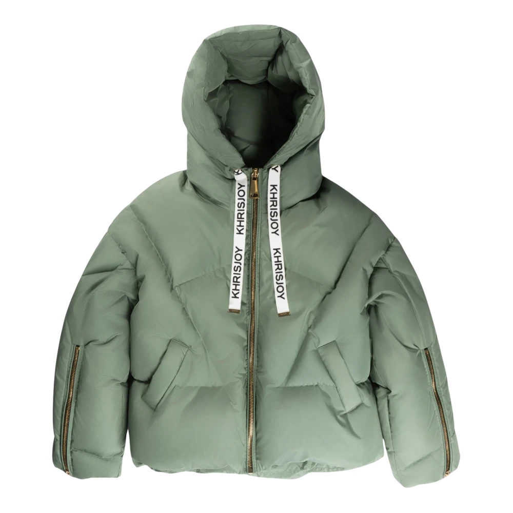 Khrisjoy Iconische Pufferjas in Elegante Kleuren Green Heren