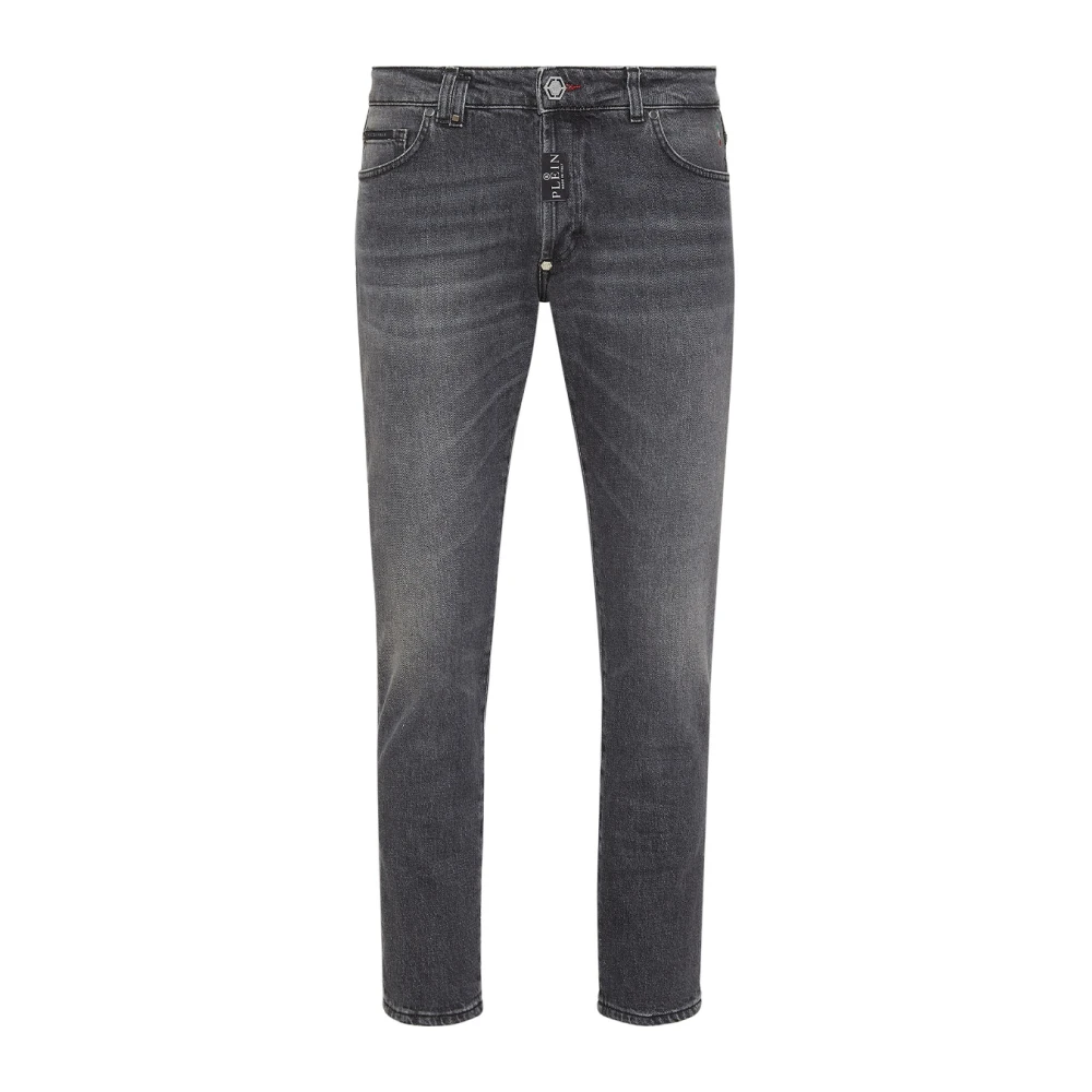 Philipp Plein Men's Gray Skinny Jeans