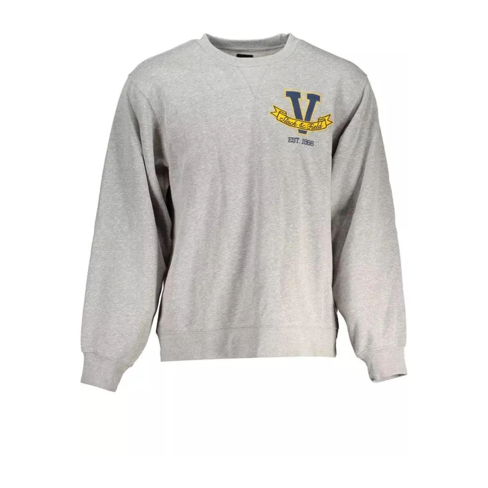 Vans Men's Gray Sweatshirts, Xs, Crewneck Jumper Relaxed Fit