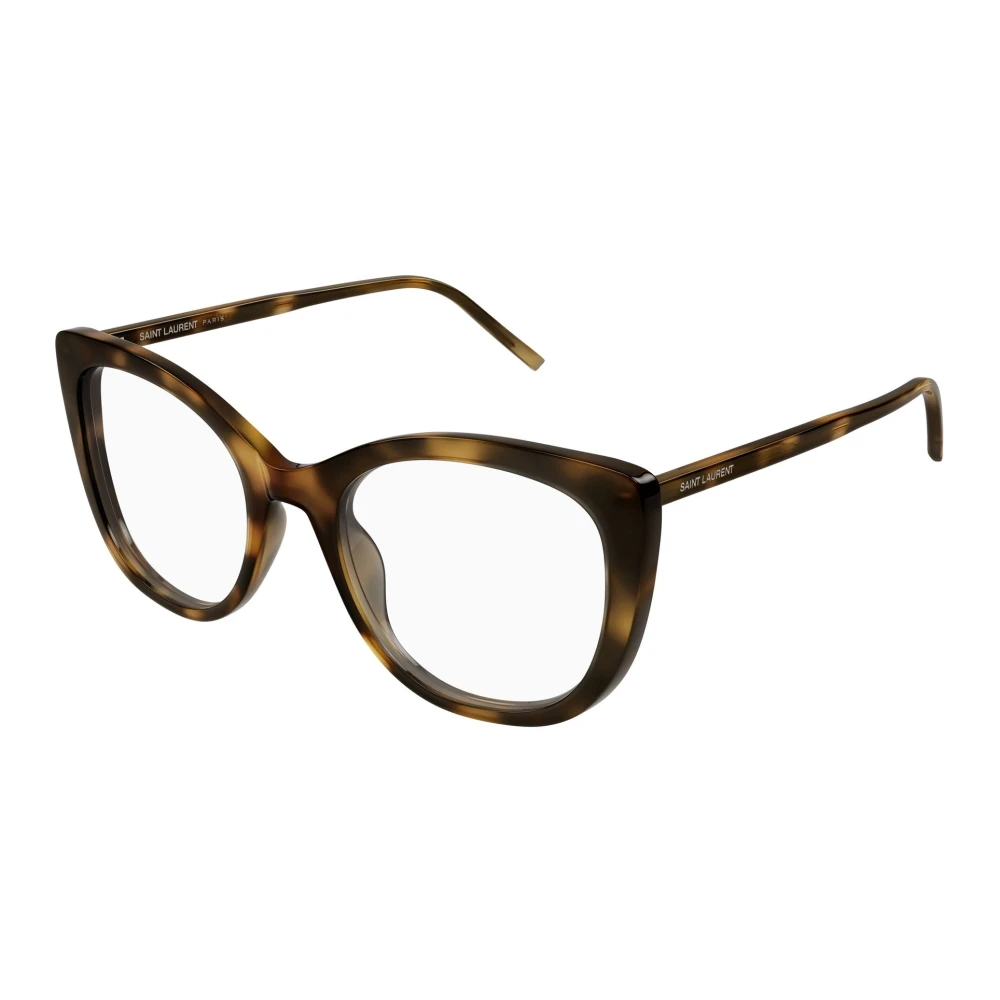 Saint Laurent Stijlvolle Zwarte Leren Schoudertas Brown Unisex