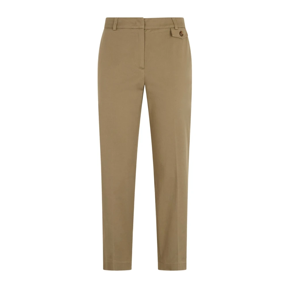 Liu Jo Women's Beige Cropped Trousers, S, Trousers For Stylish Design