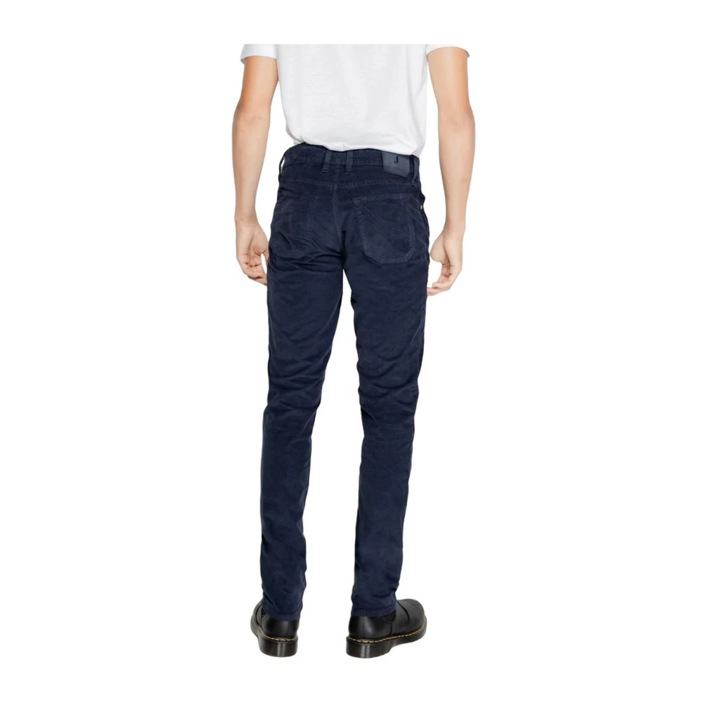 Jeckerson Stretch Katoenmix Herenbroek Blue Heren