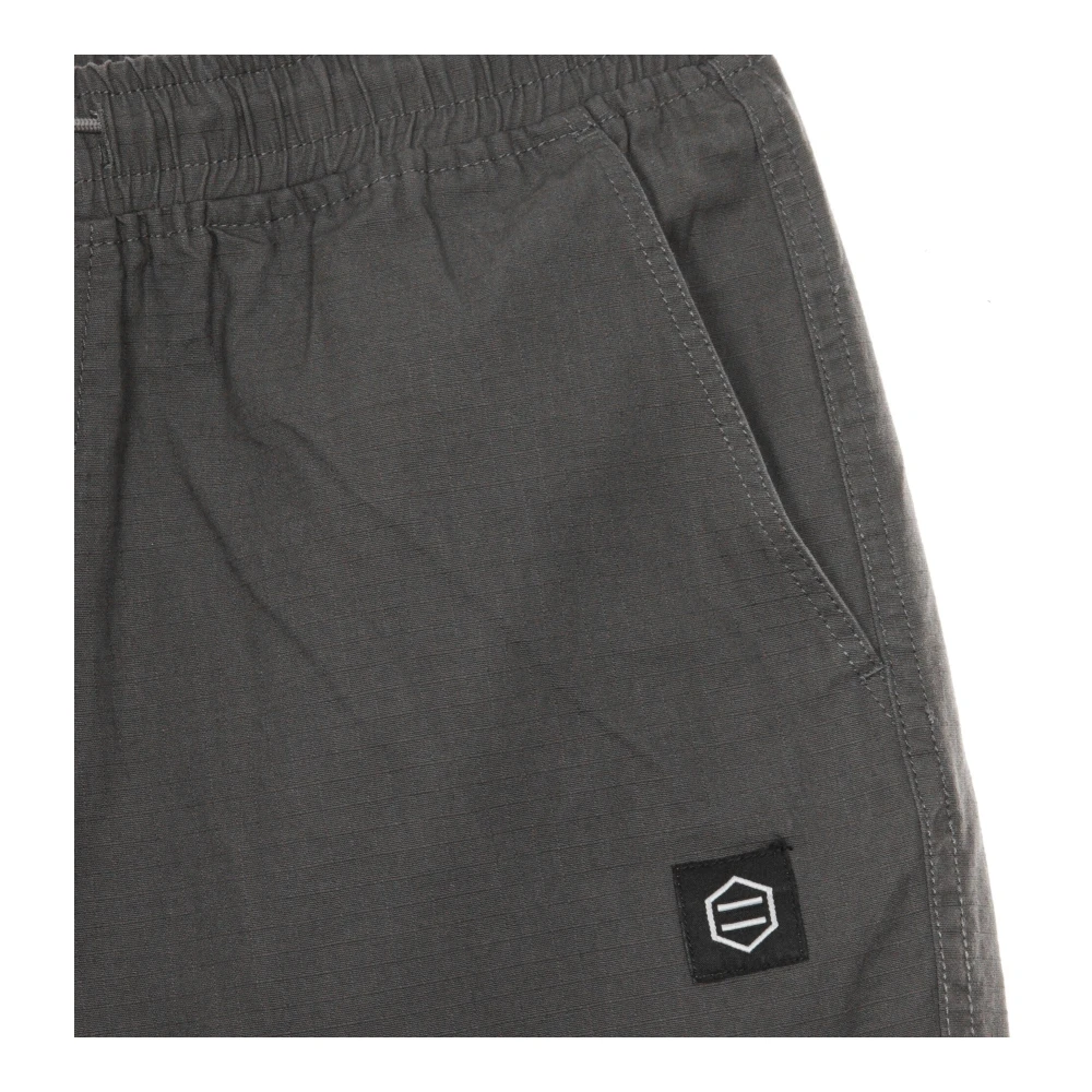 Dolly Noire Ripstop Jogger Broek Antraciet Gray Heren