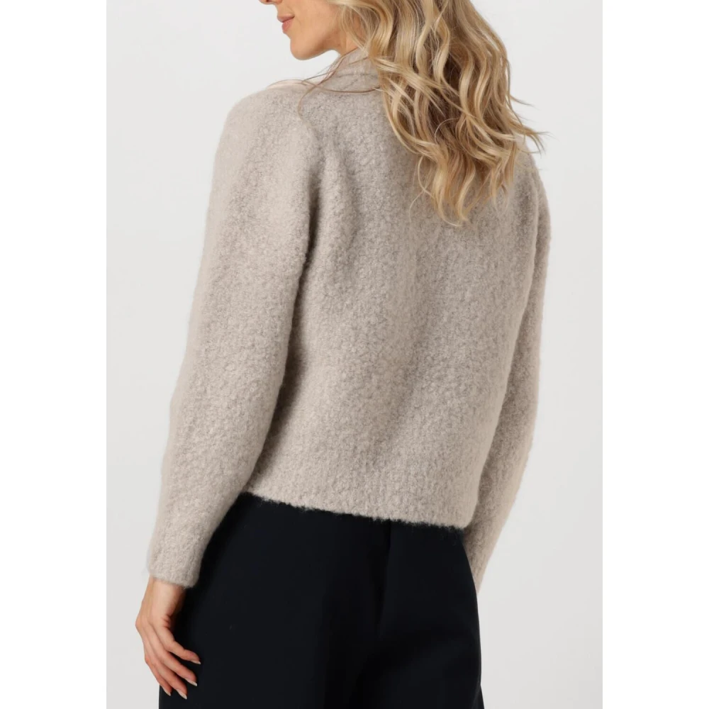Knit-ted Elegant Lichtgrijs Vest ASA Gray Dames