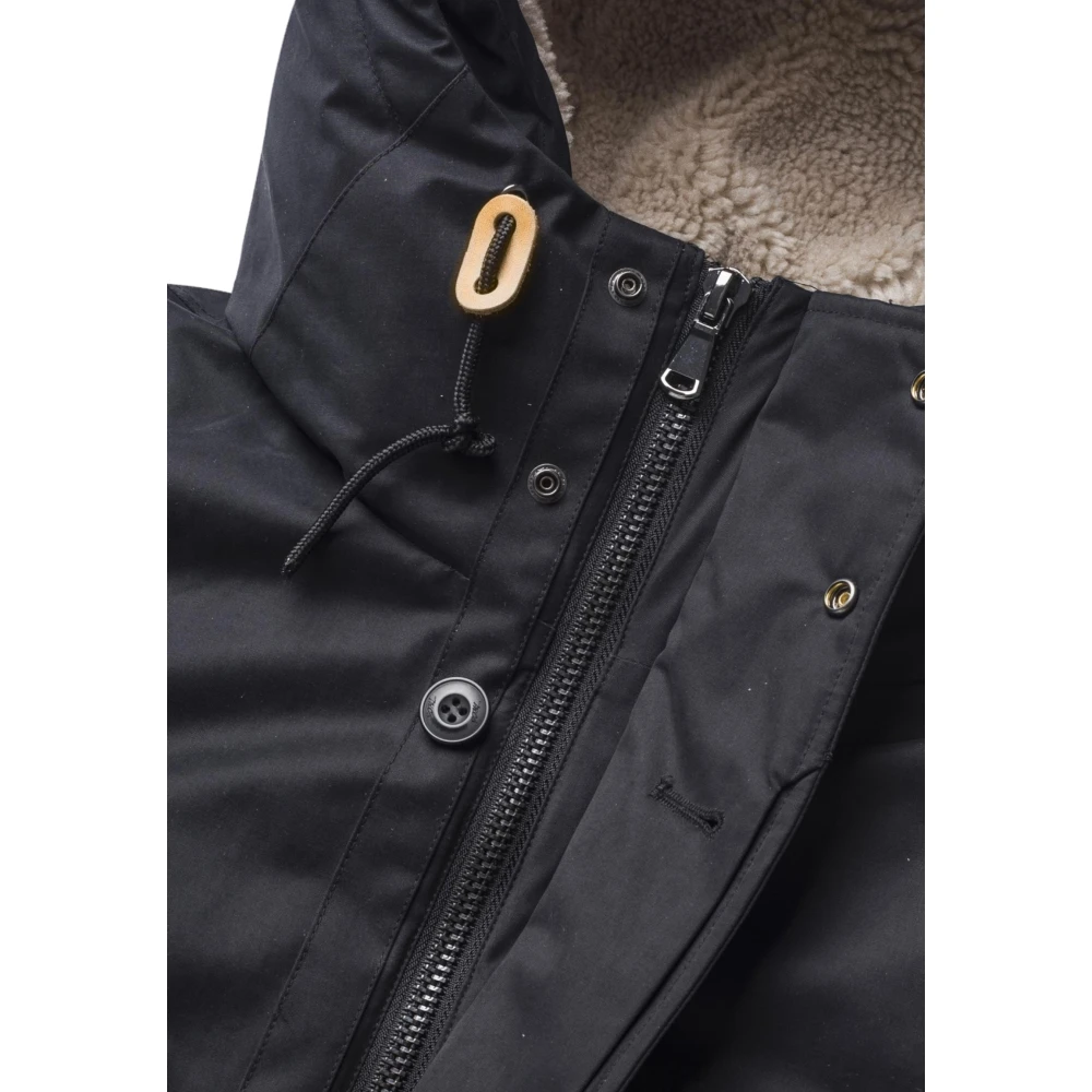 MCS Zwarte Stijlvolle Jassen Black Heren