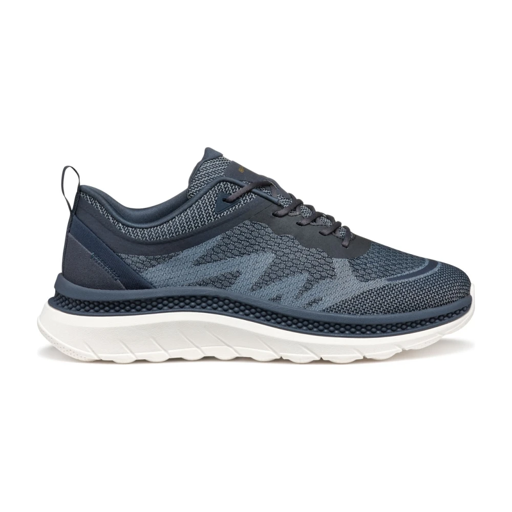 Geox Men's Blue Leisure Trainers - Sneakers - 7 Uk - Shoes