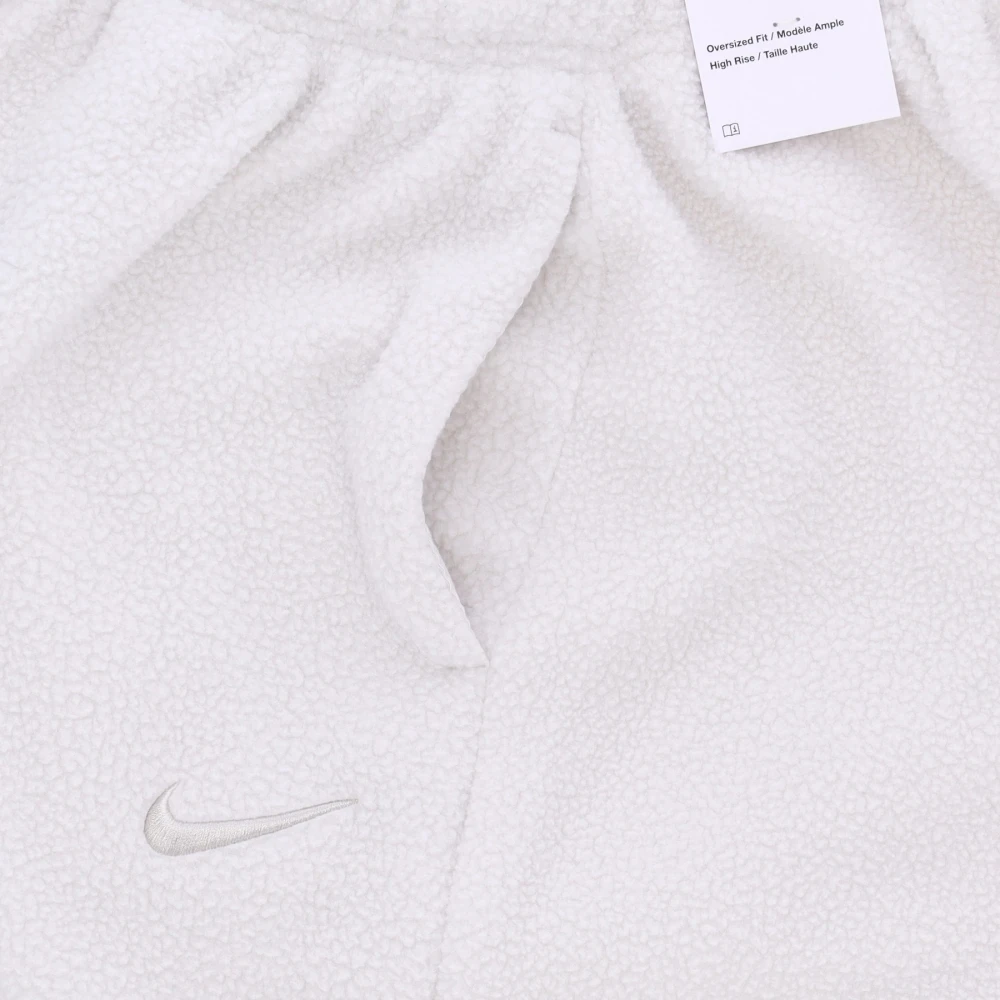 Nike Sportswear Plush Jogger Broek White Dames