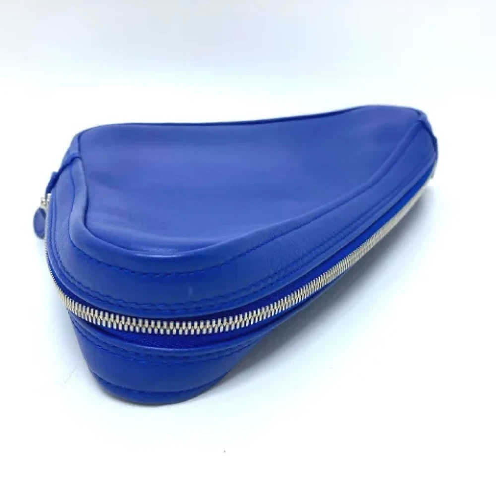 Balenciaga Vintage Pre-owned Leather balenciaga-bags Blue Dames