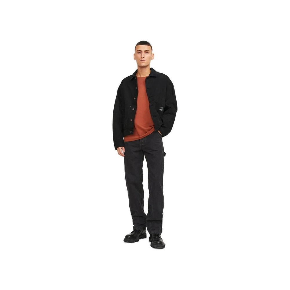 jack & jones Katoenen Jeans & Pant 100% Katoen Black Heren