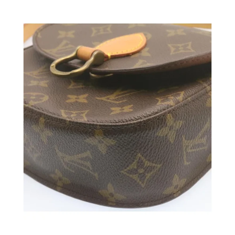 Louis Vuitton Vintage Tweedehands Louis Vuitton Cartouchiere in Monogram Canvas Brown Dames
