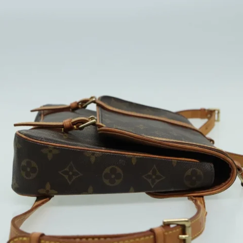Louis Vuitton Vintage Pre-owned Canvas backpacks Brown Dames