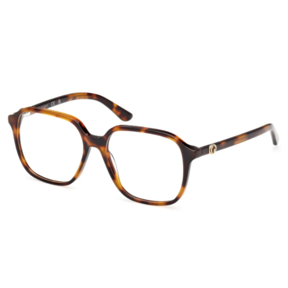 Guess Unisex Brown Glasses, 54 Mm, Square Optical Frame
