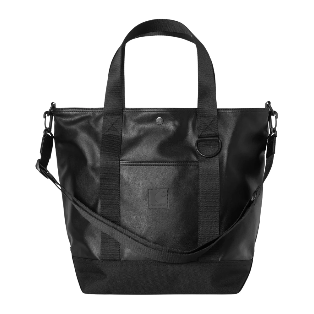 Carhartt Wip Uomo Nero Arizona Tote Bag - Immagine 4