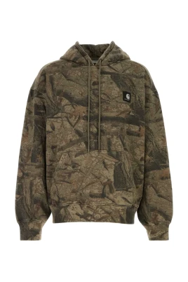 Hooded Feather Tree Sweat