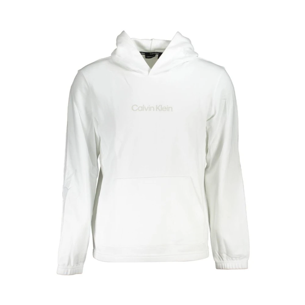 Calvin Klein Bianco Cotton Men's Sweatshirt - XL - Image 2