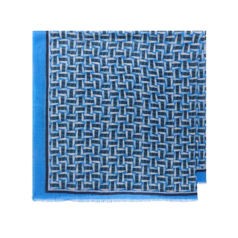 Maliparmi Donna Blu Collection Prints Foulard