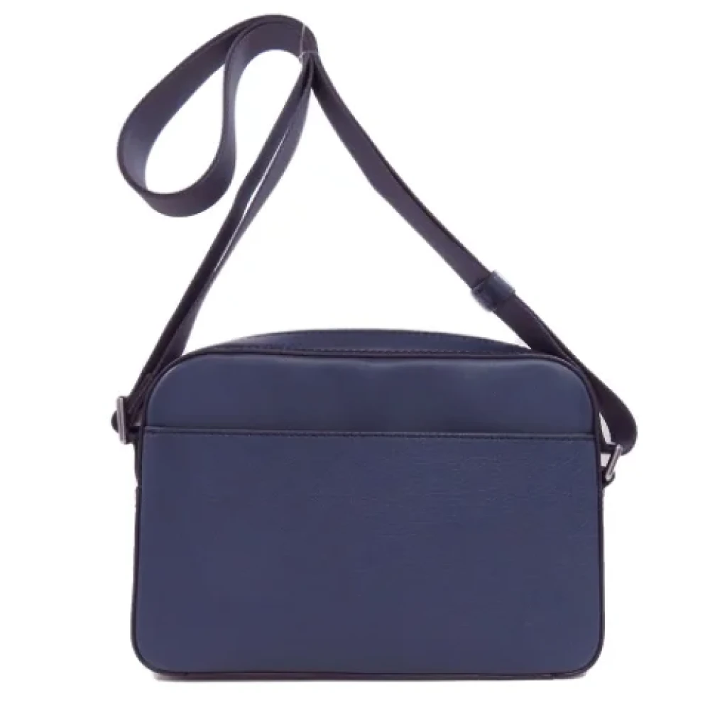 Michael Kors Pre-owned Leather shoulder-bags Blue Dames