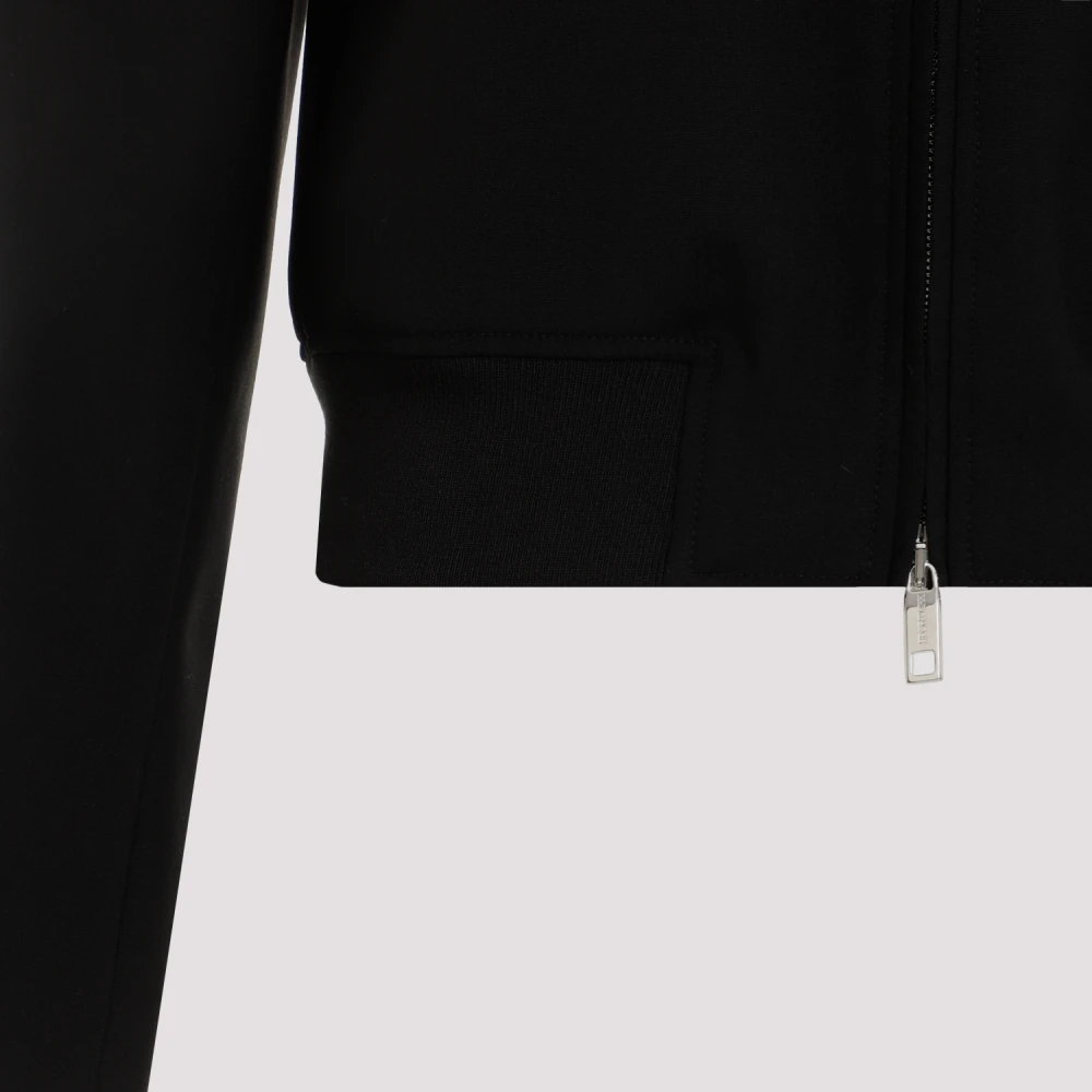 SPORTMAX Stijlvolle Bomberjas in Blauw Black Dames