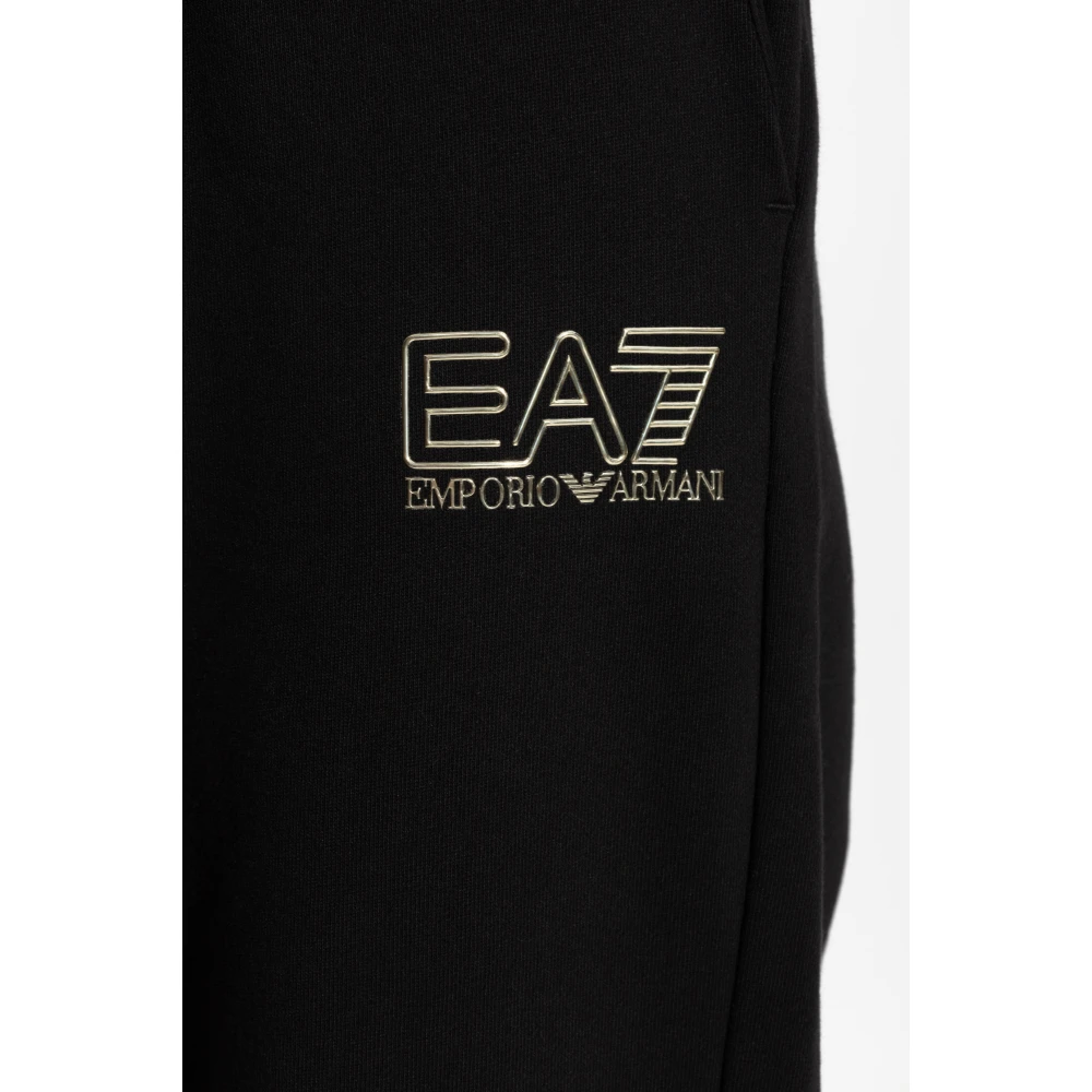 Emporio Armani EA7 Sweatpants uit de collectie Black Dames