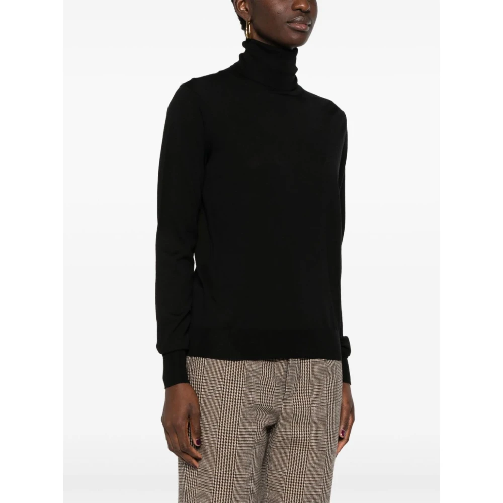 Roberto Collina Zwarte Trui Collectie Black Dames